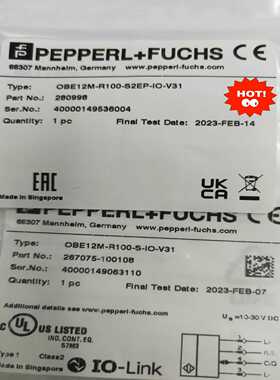 倍加福光电开关OBE12M-R100-S2EP-询价