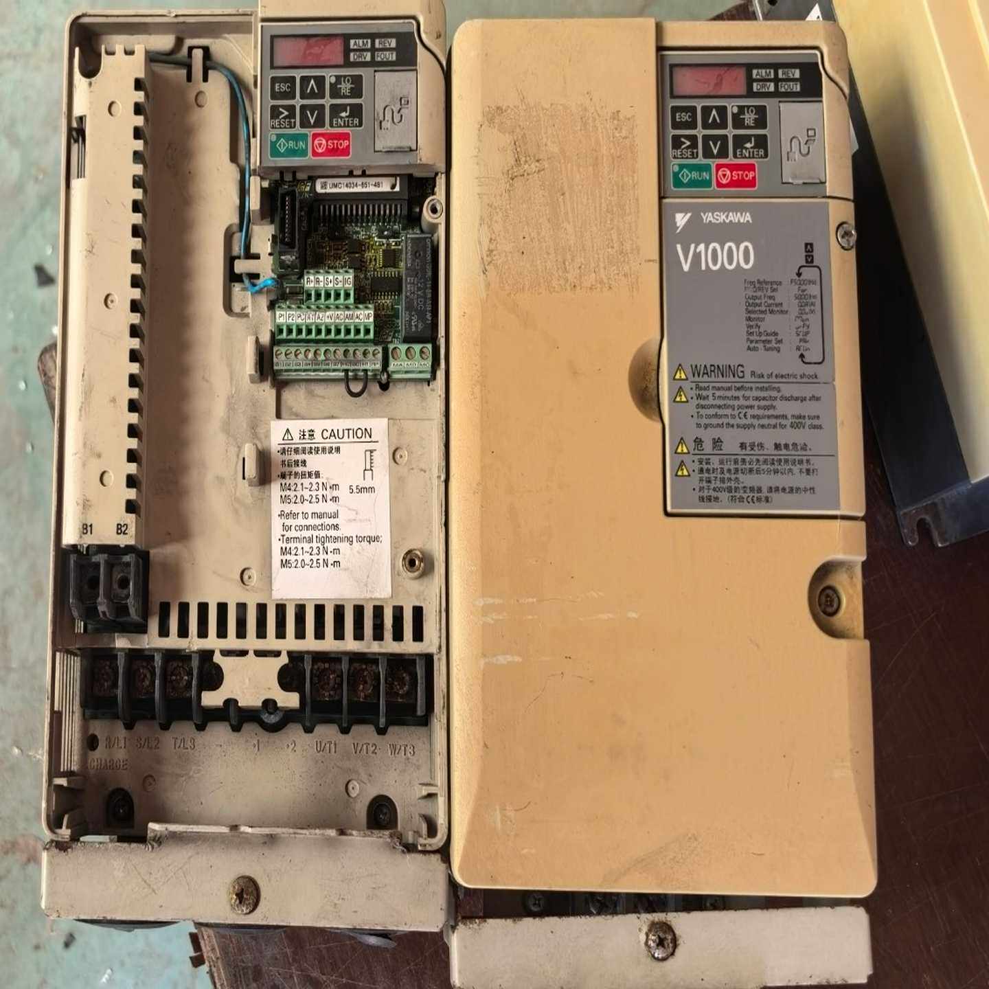 变频器CIMR-VB4A0018FBA7.5/5.5K