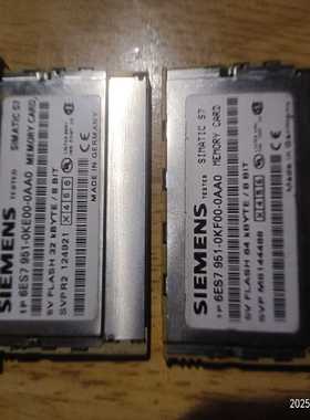 出两张西门子SIMATICS7存储卡--议价商品