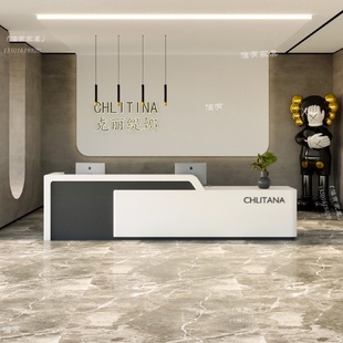 烤漆前台接待台公司吧台酒店服务台美容院收银台医院导诊台定制