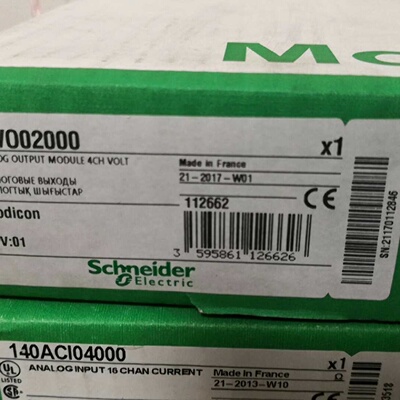 议价施耐德输出模块140AVO02000模拟量