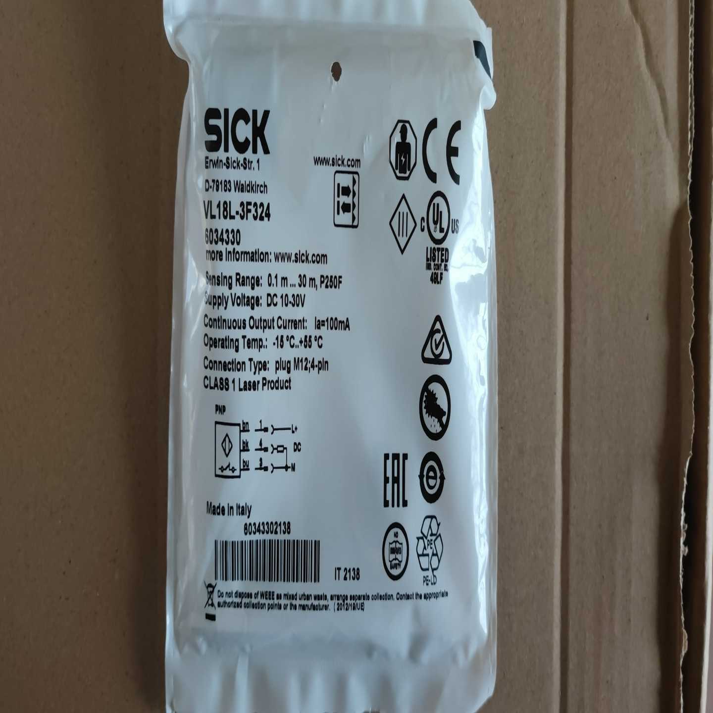 SICK6034330VL18L-3F324(零零电子)