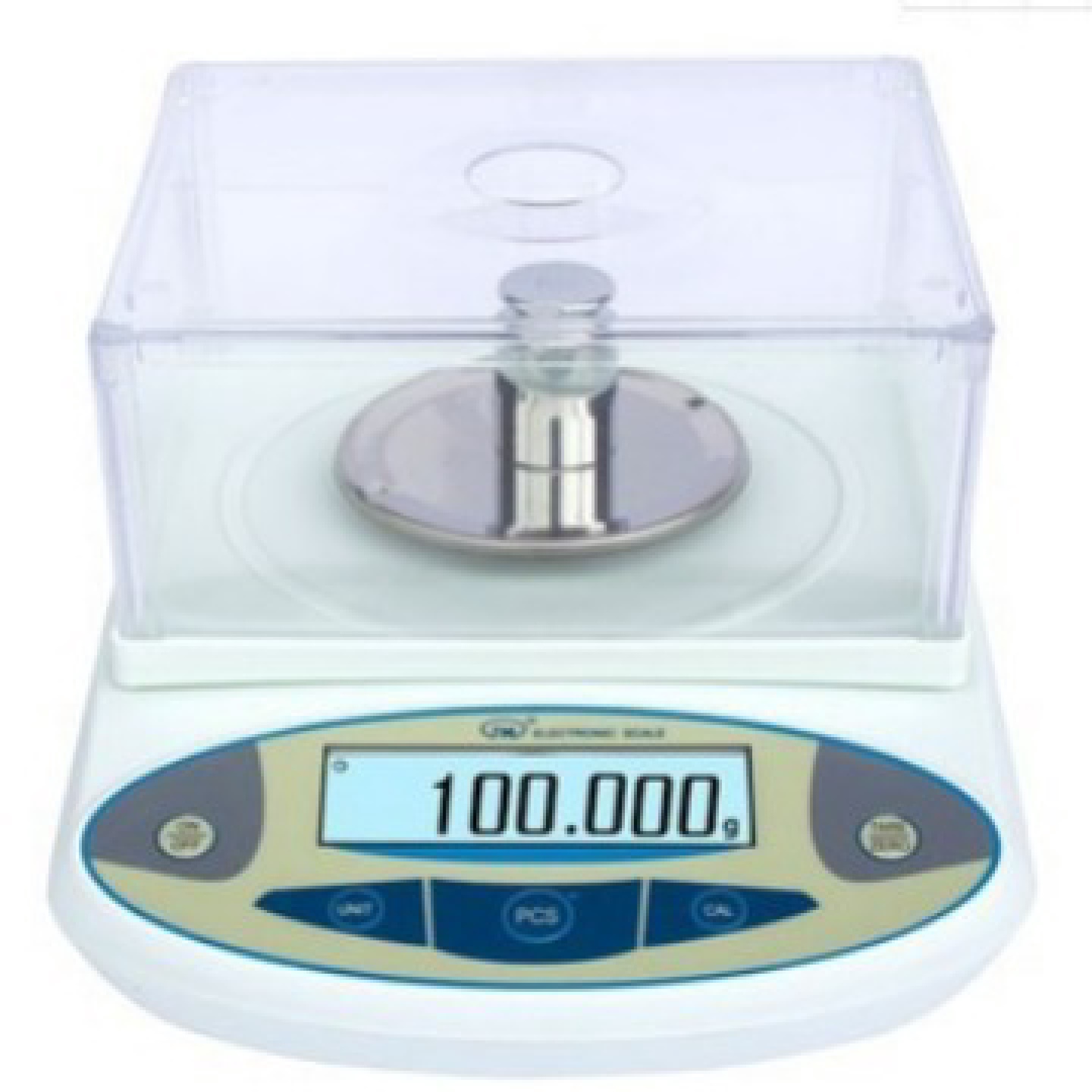英文版纪铭-B1000g600g2000g3000g5000g电子天平0.01g计数计重秤