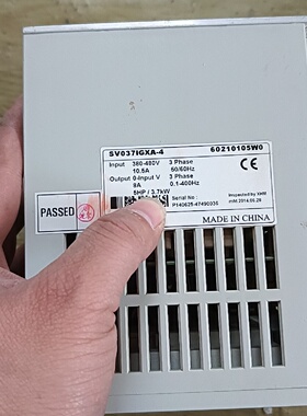 LG变频器sv037igxa43.7kw380v原装