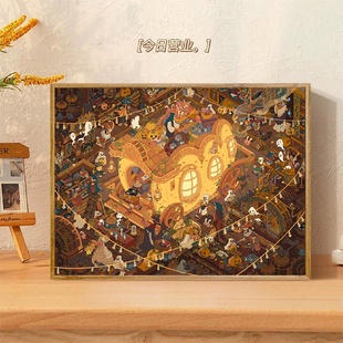 宝藏湾diy数字油画三甜大尺寸合集高难度画填充数字画填色油彩画