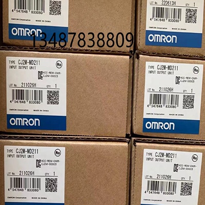 议价全新原装未拆封 OMRONOMRON CJ2M-MD211 输入输出单元 现货销