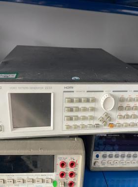 Chroma2233 视频色彩分析仪功能正常，成色如图。一议价商品