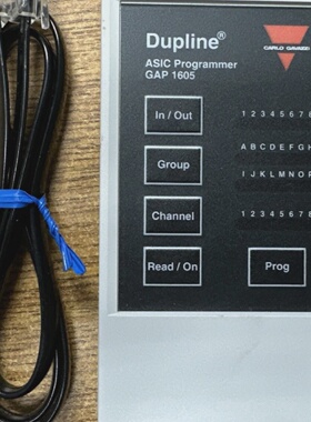 CARLO GAVAZZI GAP 1605 DUPLINE ASIC PROGRAMMER **USED  GUARA