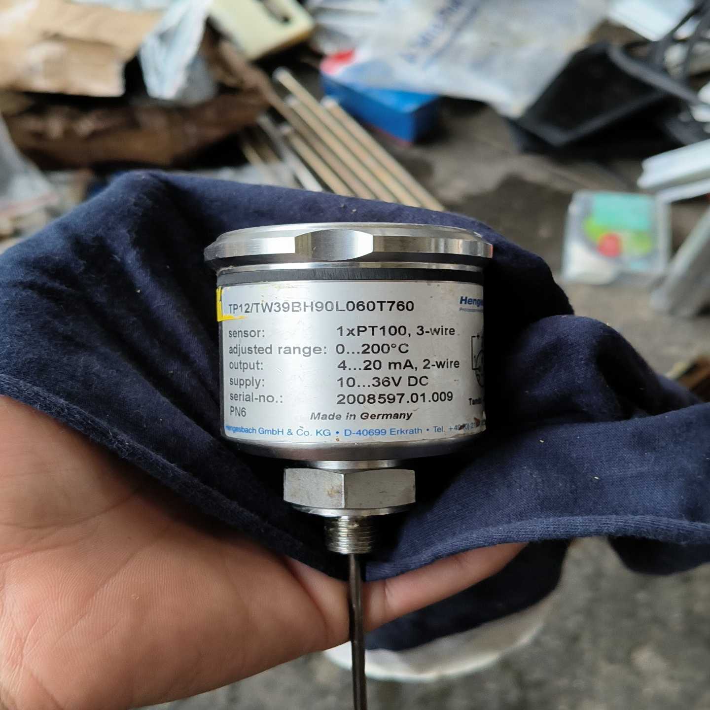 温度传感器Hengesbach，TP12/TW39BH9--议价商品