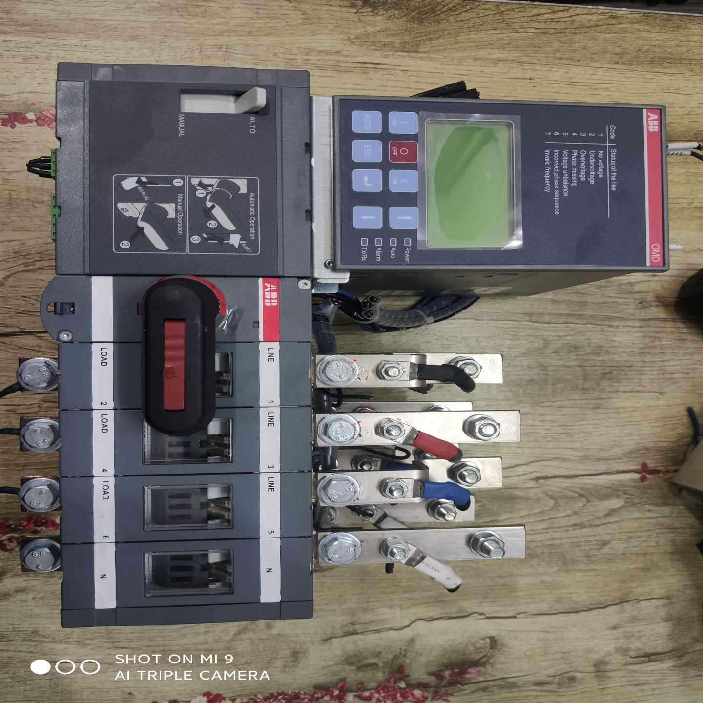 ABB双电源转换开关 PC级OTM160E4C8D220C~询价