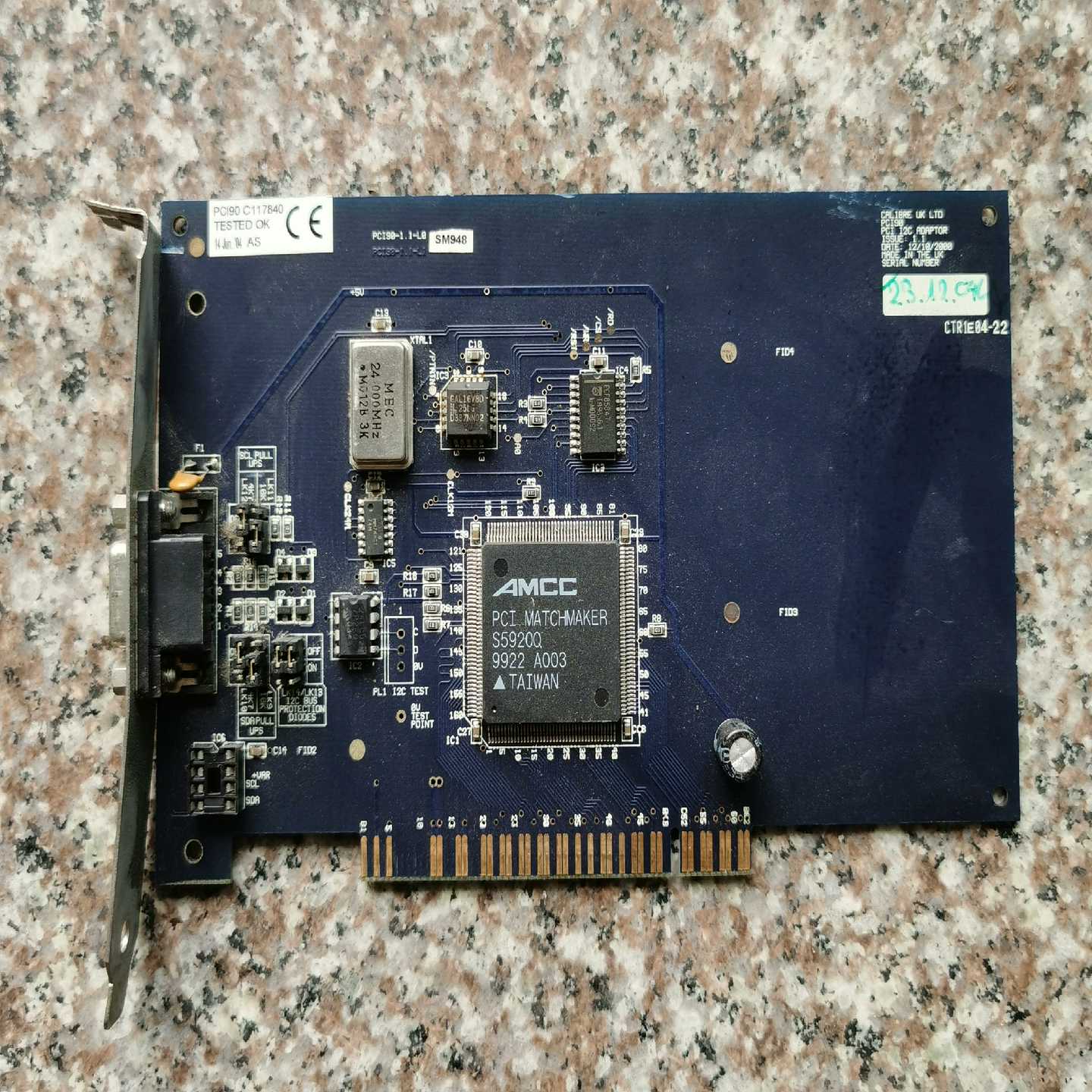 PCI90  C117840 TESTED  0K,货售~询价