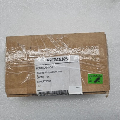 SIEMENS 6DR40046J ANALOGUE OUTPUT MODULE FOR POSITIONER FREE