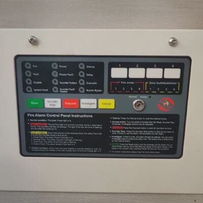 Fire Guard FG4ZR Conventional Panel 4 Zone Fire Alarm Contro