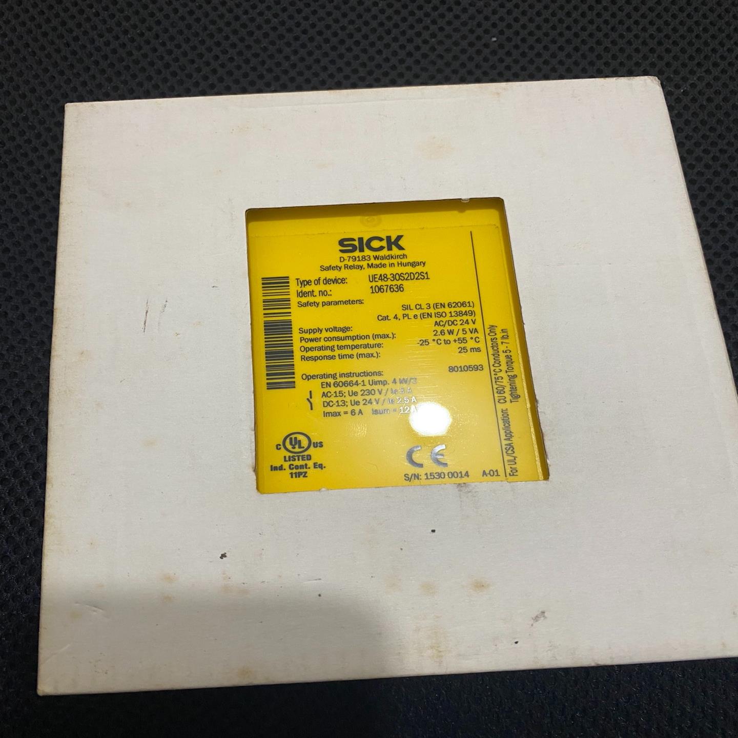 德国西克SICK安全继电器UE48-3OS2D2S1 订货号~询价