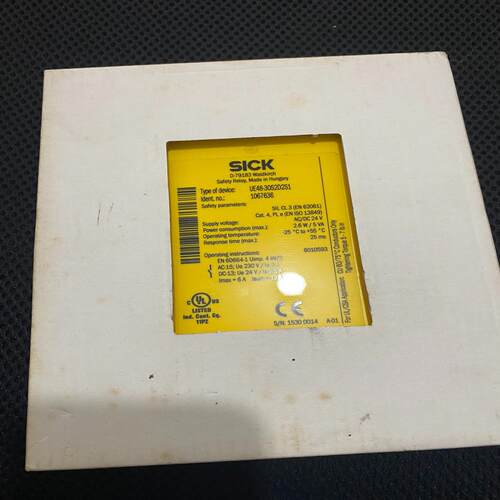 德国西克SICK安全继电器UE48-3OS2D2S1 订货号~询价