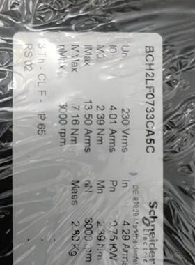 配件BCH1002O12F1C BCH1302N12A1C 施耐 德电机现货包邮议价