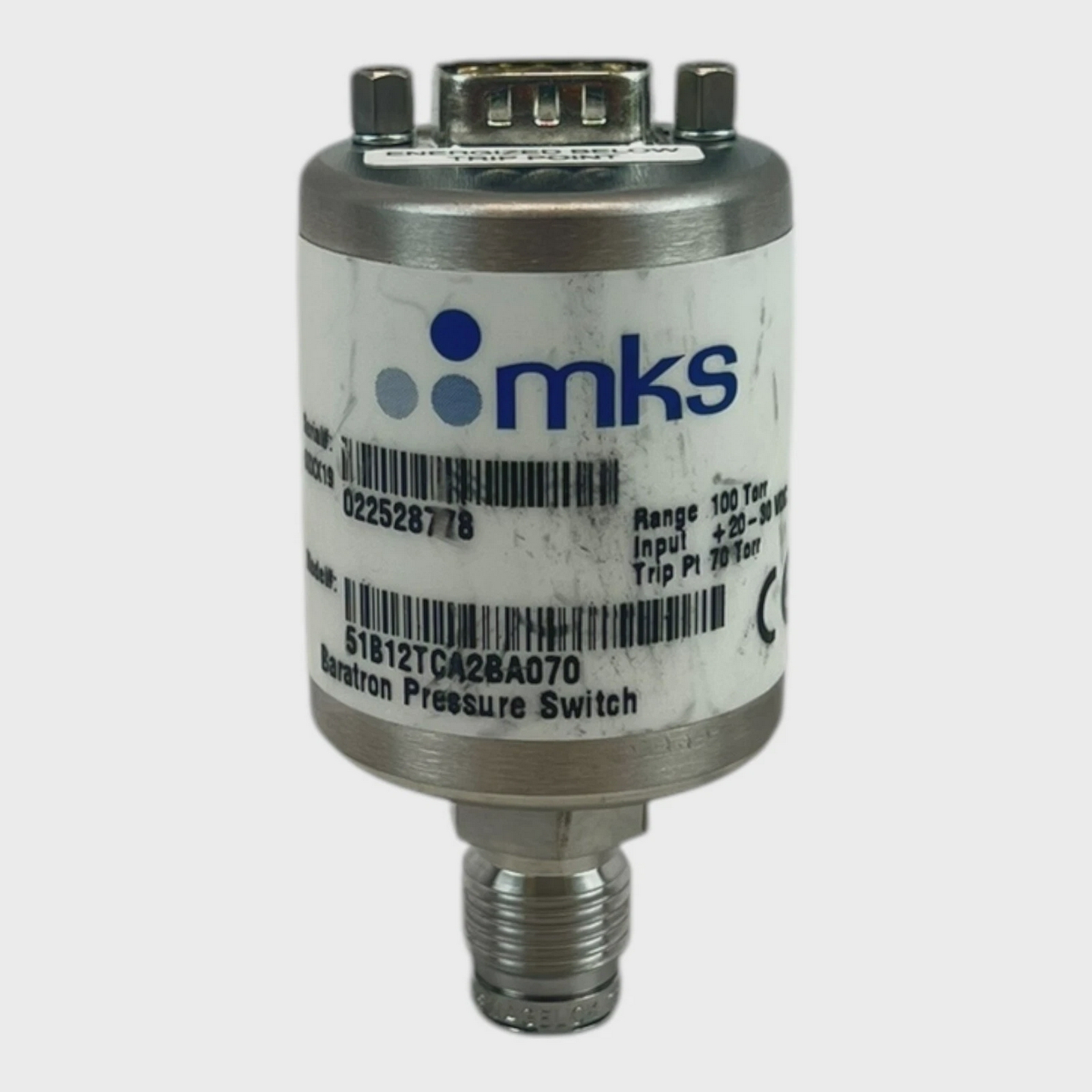 MKS51B12TCA2BA700INTERRUPTORDEPRESINBARATRON100TORR