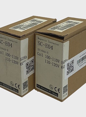 2 FUJI ELECTRIC SCE04110VAC  SCE04P110VAC  SCE04 CONTACTORS