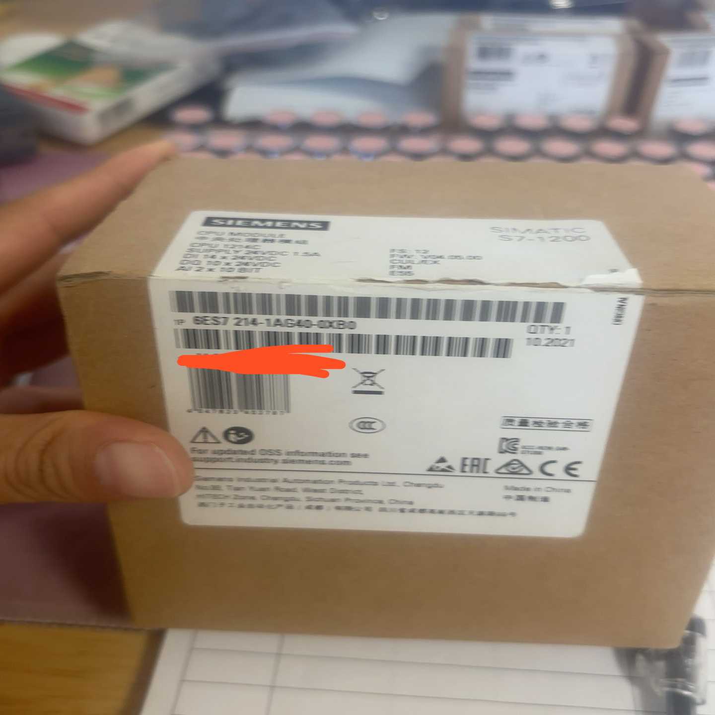 询价6ES7214-1AG40-0XB0仅开封联系，