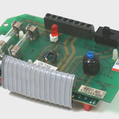 USED LUBRIQUIP 572144520 TIMER BOARD ASSEMBLY 163C1301500257