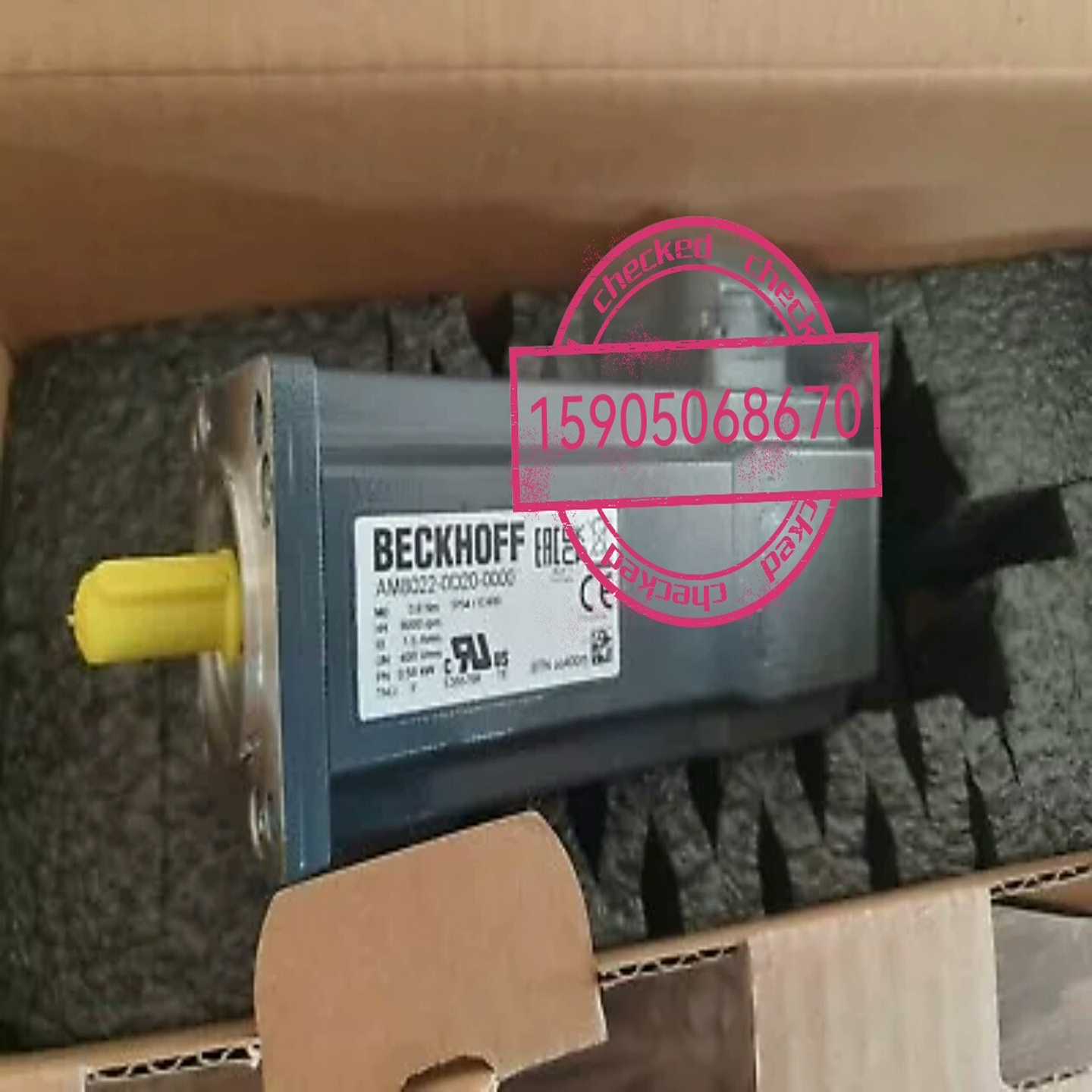 询价倍福伺服电机AM8022-0D20-0000