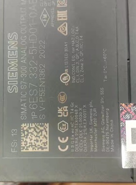 询-6ES73325HD010AB0未使用