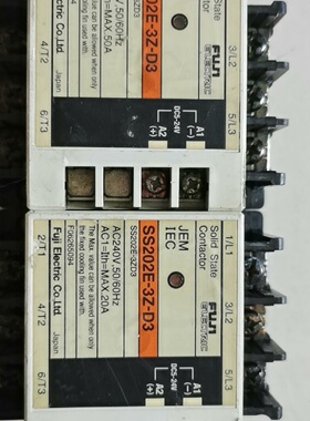 富士SS202E3ZD3三相固态继电器AC240v.一-议价