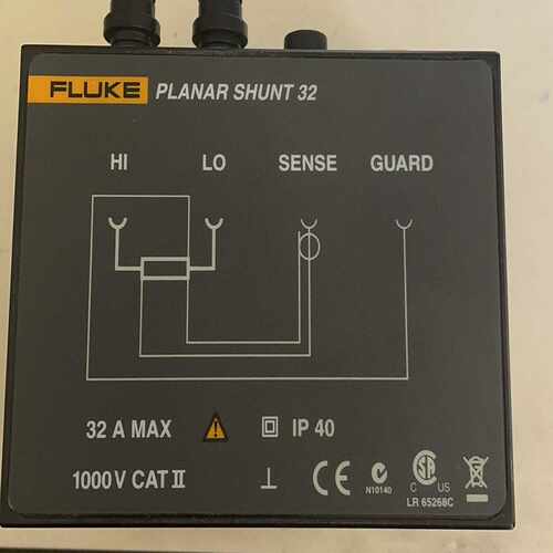 福禄克NORMA  32A shunt 平面分流器~询价