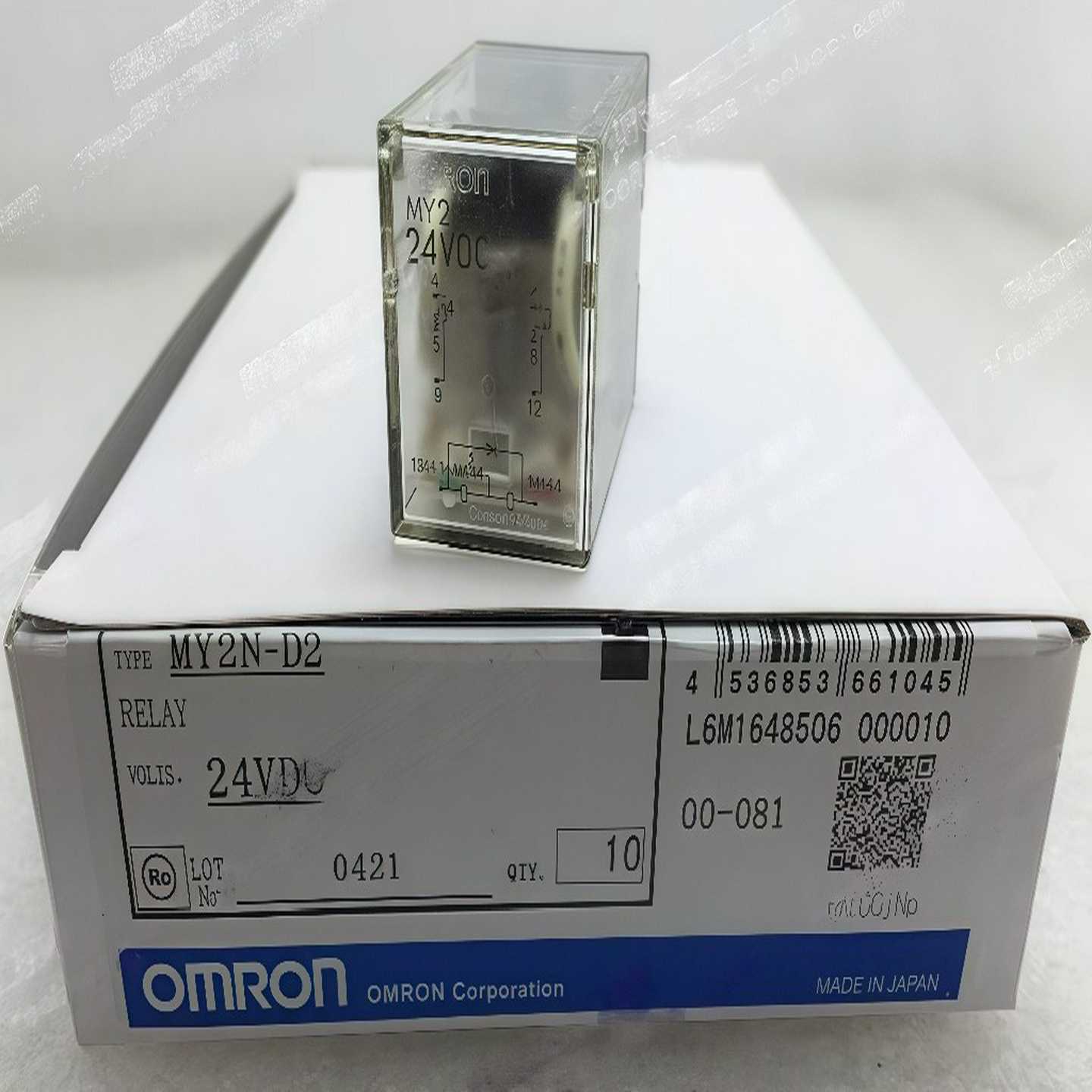 询价【正品原装】OMRO欧姆继电器MY2N-D2MY4N