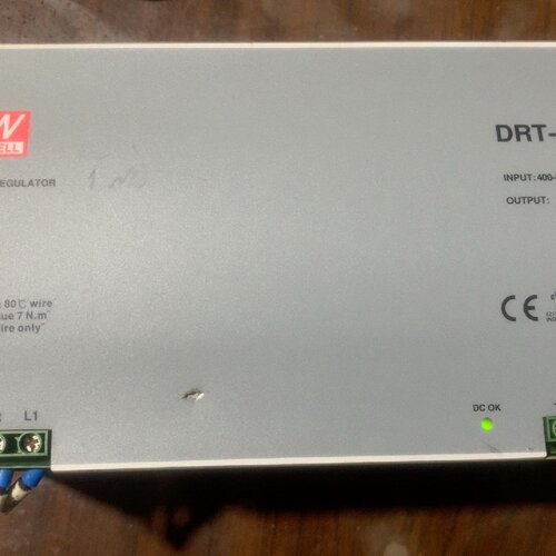 【询价】台湾明玮开关电源，DRT-480-24，20A成色新，上电测