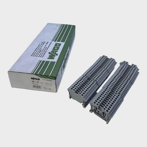 WAGO Series Terminal 280601 2Leiter 800V 24A Grey Ve  62 Pie