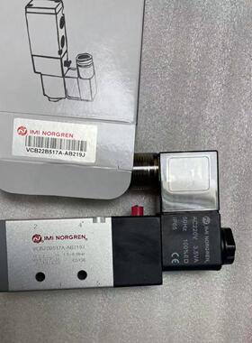 配件VCB22B517A-AB219J诺冠Norgren电磁阀G14螺纹AC220V议价
