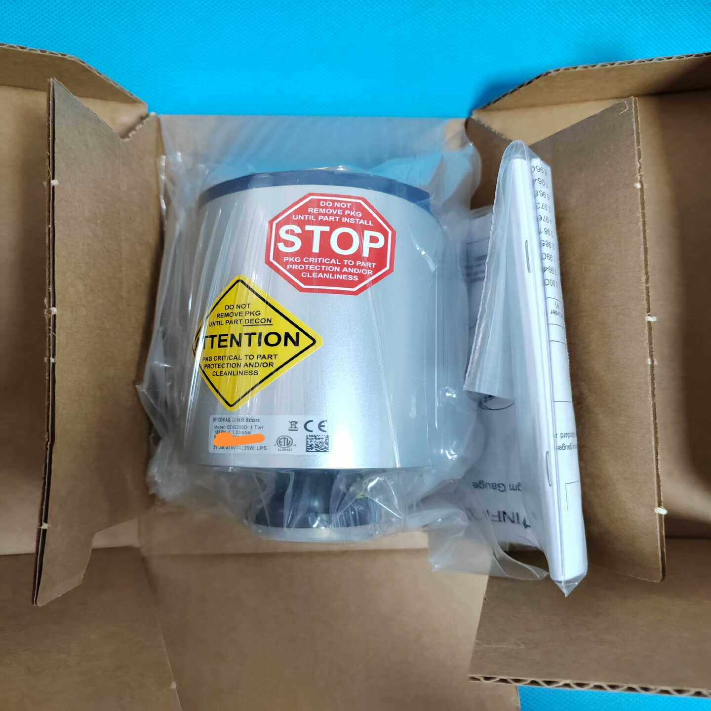 全新英福康真空计CDG200D1Torr16-CF-R-议价