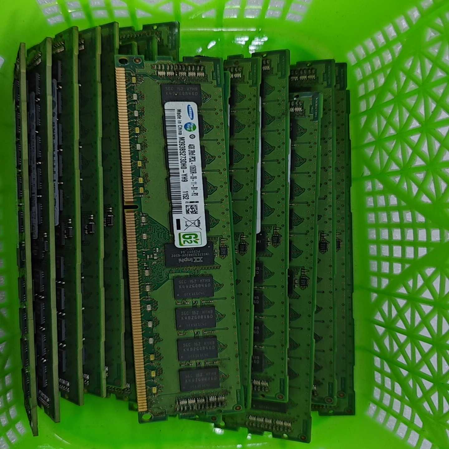 拆机三星4G2RX8PC3-10600R服务器内存条--议价商品