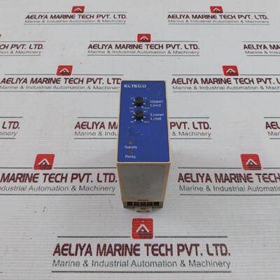 ELTECO RP1011230 Voltage Monitoring Relay with Base 1 Pole 8