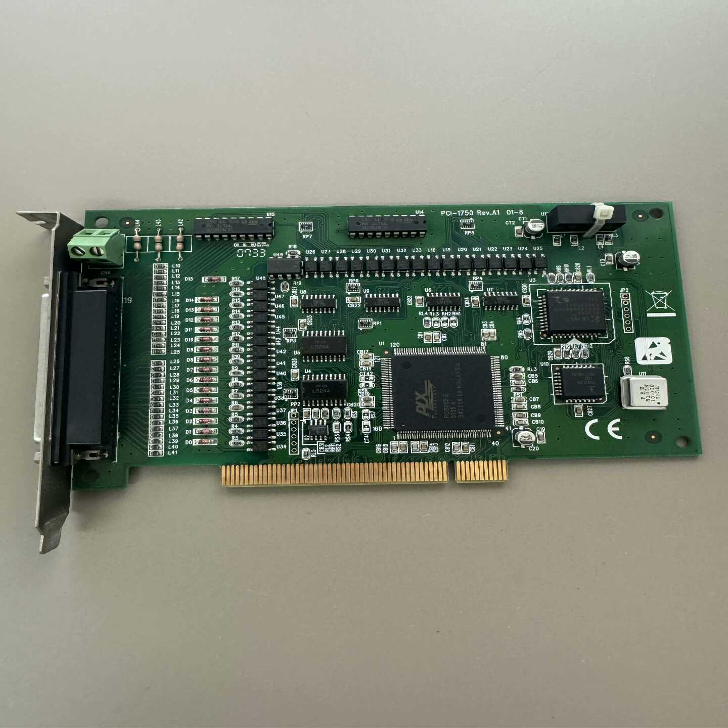 （洋洋设备）研华PCI-1750数据采集卡三十二路隔离数字I/O计数