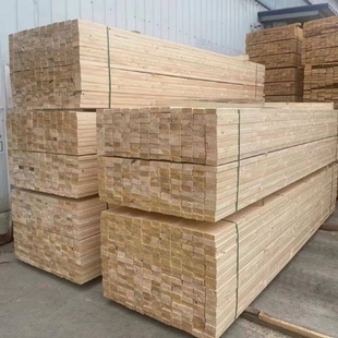 工地建筑木方木龙骨木跳板松木条枕木垫木支模板桥梁工程按需加工