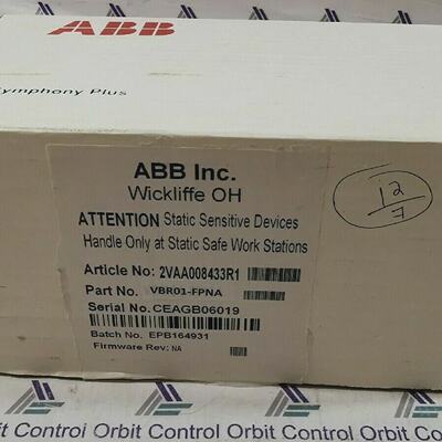 ABB VBS01FPNA Vertical Base Single Module Rev  D