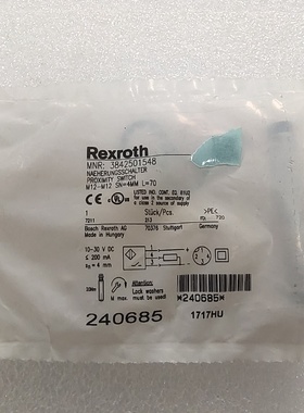 Rexroth力士乐 3842501548询价