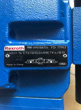 R901108754电液换向阀4WEH16E72/6HG24~议价