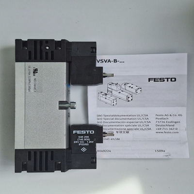 FestoVSVA546706SolenoidValve5/3WayExhaustCenterDoub