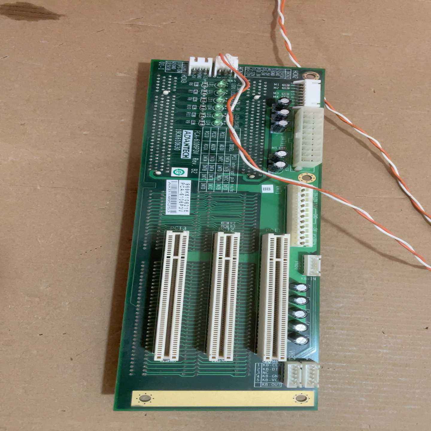 全新研华工控机底板，型号：PCA-6106P3V Rev.B--议价商品