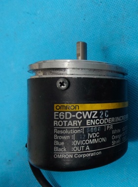 欧姆龙5000线旋转编码器E6DCWZ2C电压12V议价