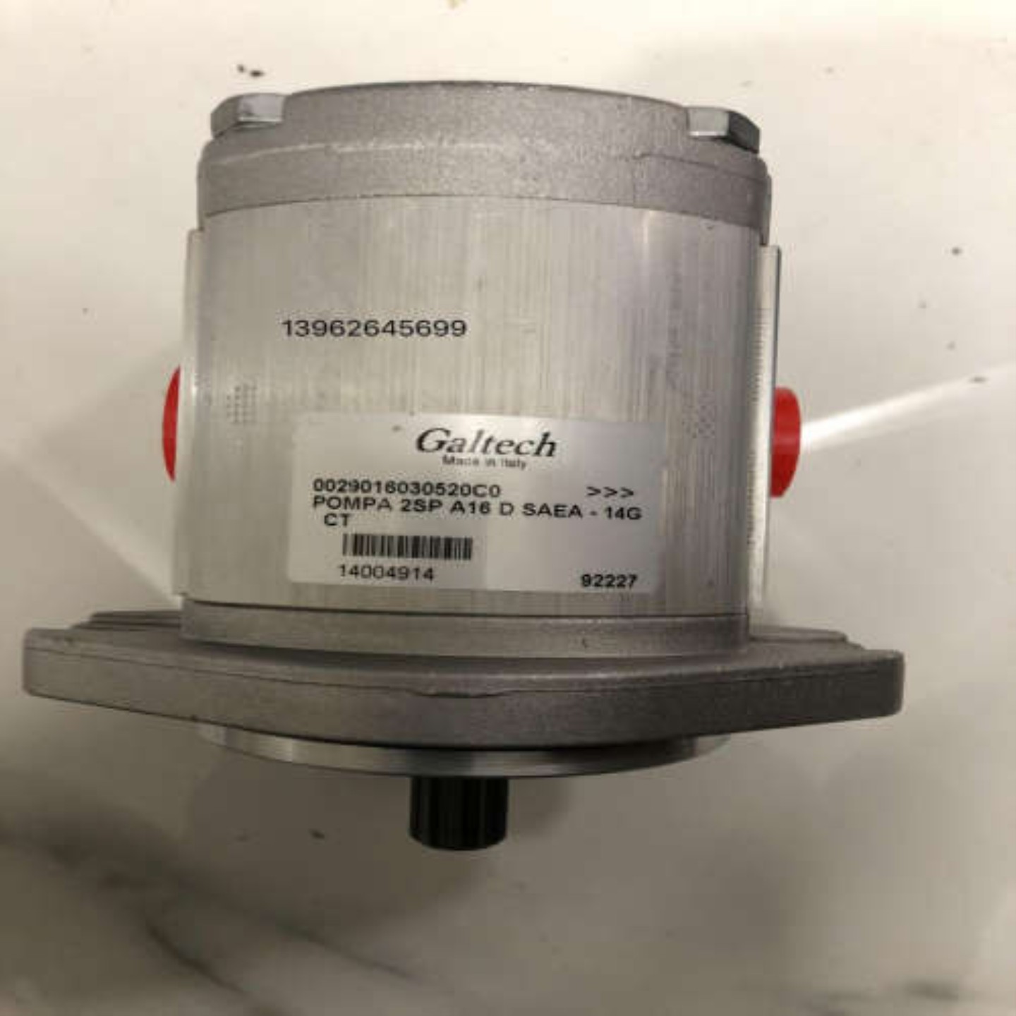 售前询价议价Galtech齿轮泵POMPA2SPA16DSAEA-14KG