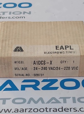 Timer Elettronico EAPL A1DCSX A1A2 24240Vac EAPL  NUOVO CON