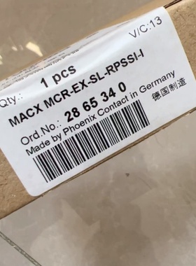 2865340菲尼克斯MACXMCREXSLRPSS-议价