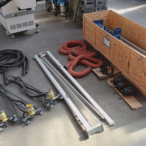 寻XTawi Vm40 Vacueasylift Vacuum Lift System 3 Swing Arms 3M