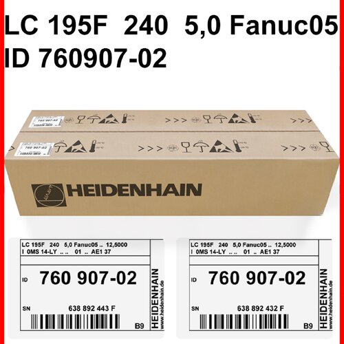 供应LC195F 240海德汉光栅尺ID：760907-02全新原装HEIDENHAIN编