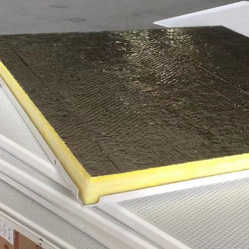 勾搭复合波浪瓦楞铝板写字楼天花吊顶铝蜂窝板穿孔吸音铝扣板材料