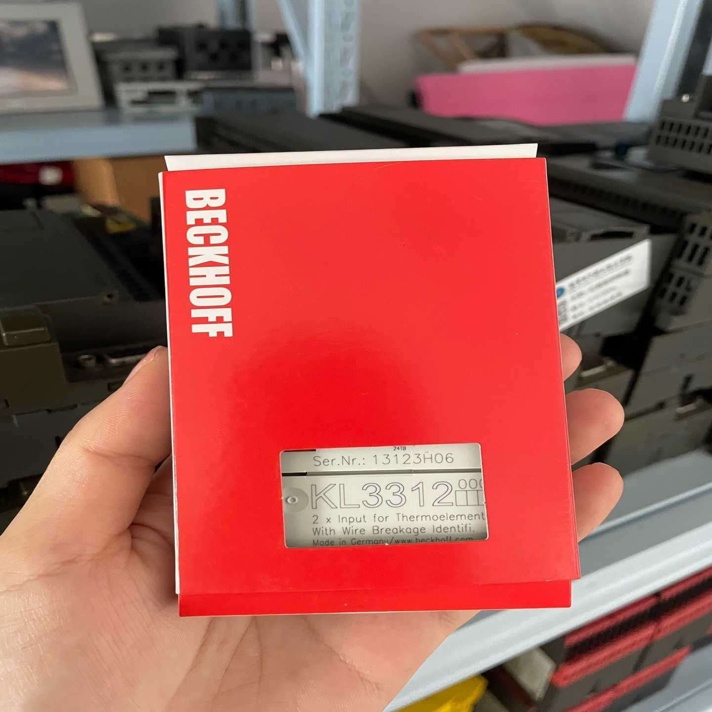 询价倍福L12模块正常拆机